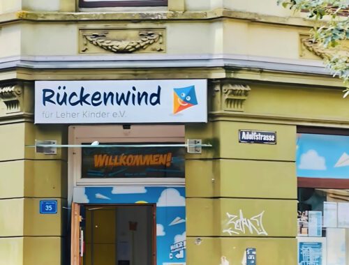 Eingangstür von Rückenwind