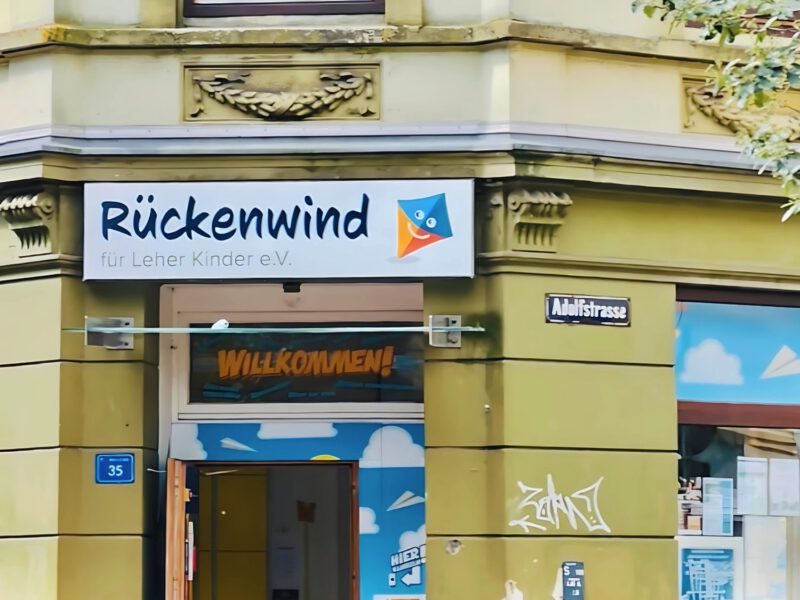 Eingangstür von Rückenwind