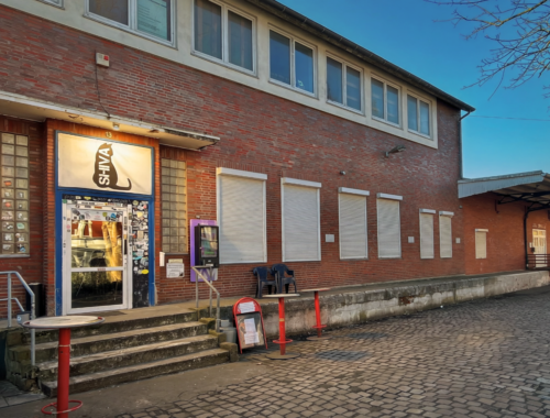 das Gebäude des Kulturbahnhofs