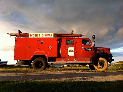 Wanderkino-Pressefoto - Mobile Cinema