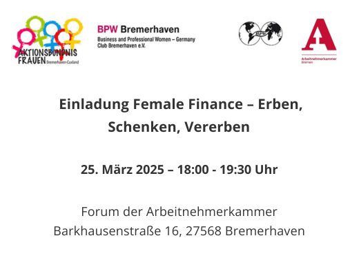 Weiße Grafik mit Logos und schwarzem Infotext zur Veranstaltung