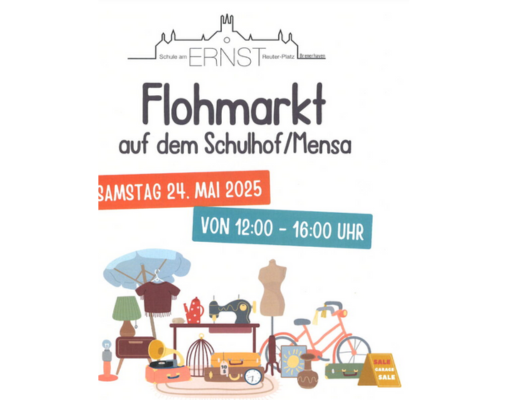 gezeichneter Flohmarktstand