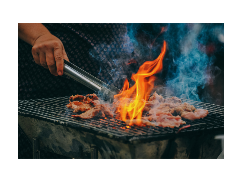 Fleisch auf dem Grill