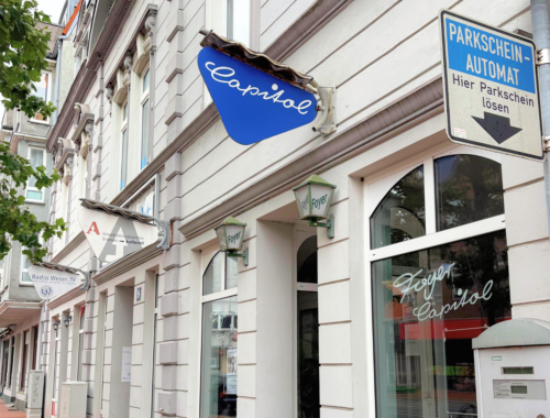 Die Eingangstür vom Capitol