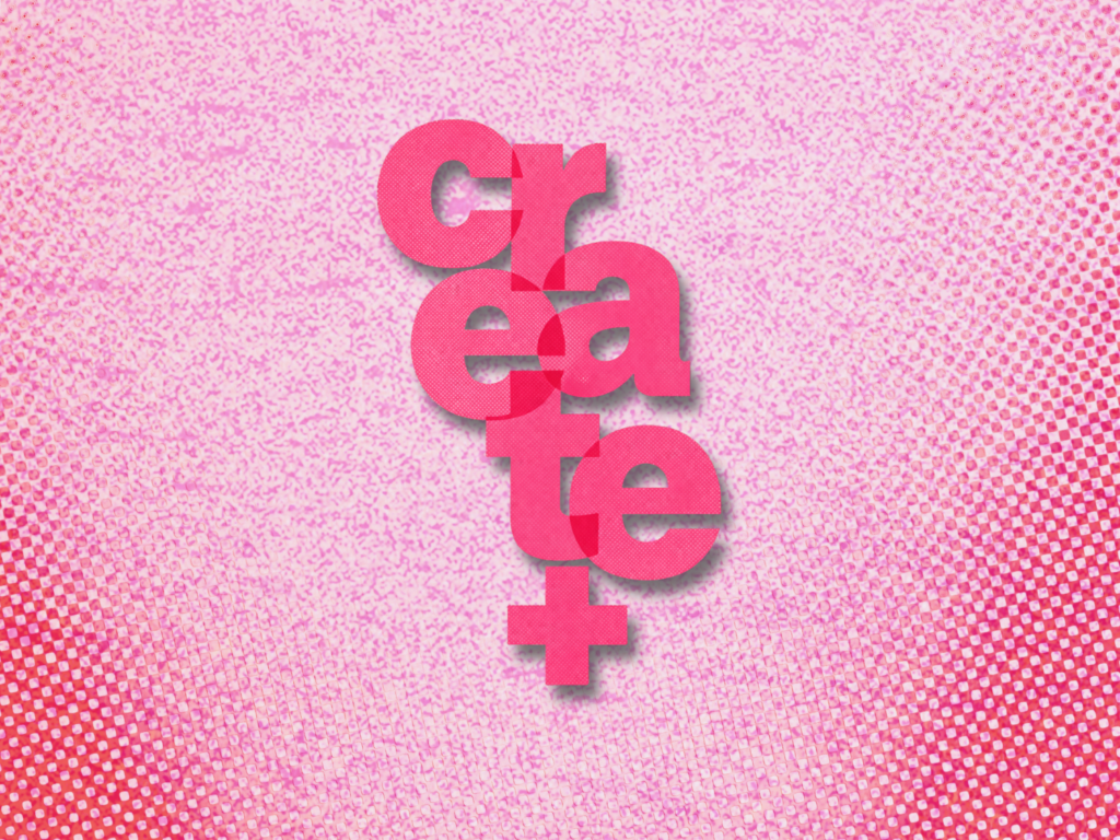 das pinke Logo von 