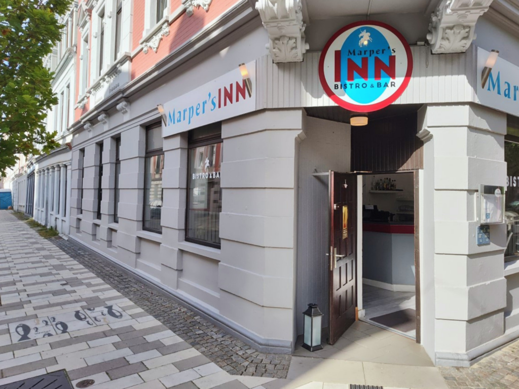 Der Eingangsbereich von Marpers Inn